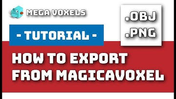 How to Export From MagicaVoxel - Voxel Art Tutorial