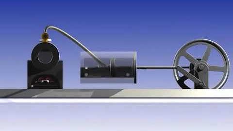 NEW 3D Animation Steam Engine Dampfmotor Inventor Pro 2010