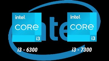 i3 6300 vs i3 7300 6th gen vs 7th gen Desktop Processor l Intel Processor Specification Comparison