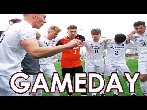 Day In The Life: D1 College Soccer Gameday (Missouri State University)