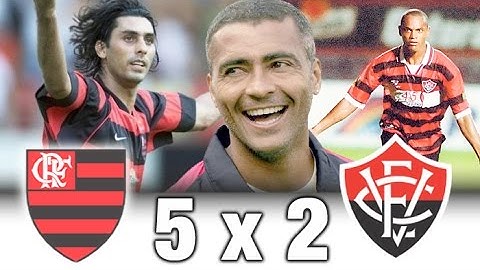 Flamengo 5 x 2 Vitória * Brasileiro 1999 * Melhores Momentos