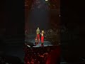 Florence Pugh taking to the stage with Riz Ahmed at the Together For Palestine show