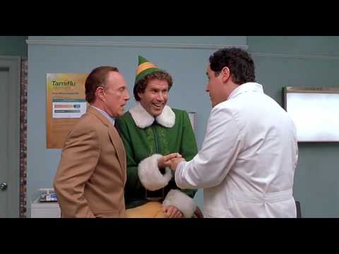Elf (2003). Buddy goes to the doctor