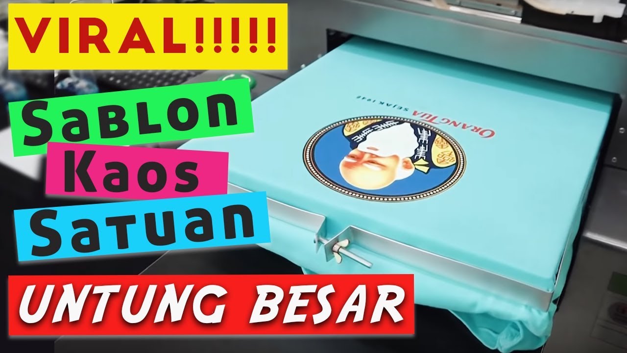Sablon Kaos Satuan Bandung - Menarik Dan Misterius!