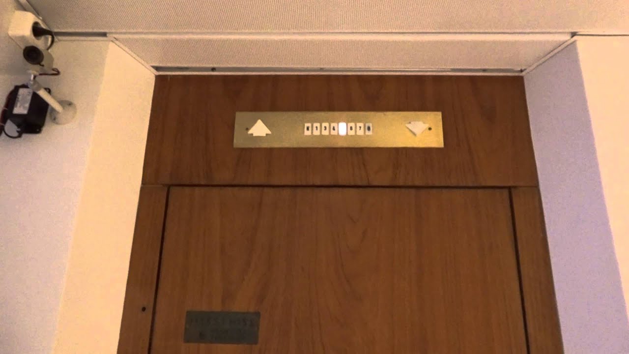 1963 Old (mod. 1997) KONE Traction Elevators/Lifts@KOP Kolmio, Turku, Finland (Retake)