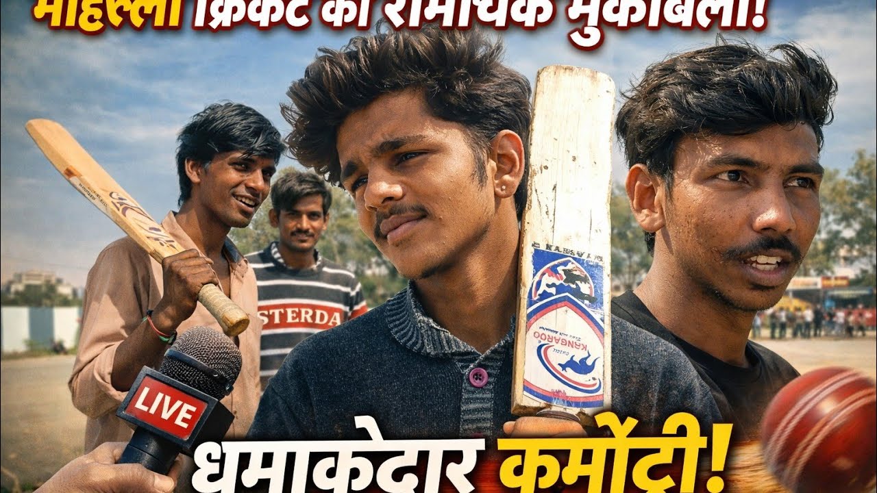 “Local Cricket Match Me CRAZY Commentary 😱 | End Tak Hasoge”