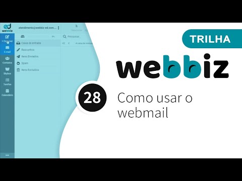 Trilha WEBBIZ - 28. Como acessar o webmail