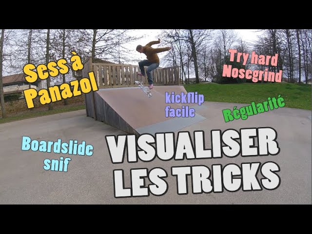 Les figures, tricks de skate - skate genève