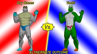 Dry Bones Vs Yoshi Alternate Outcome