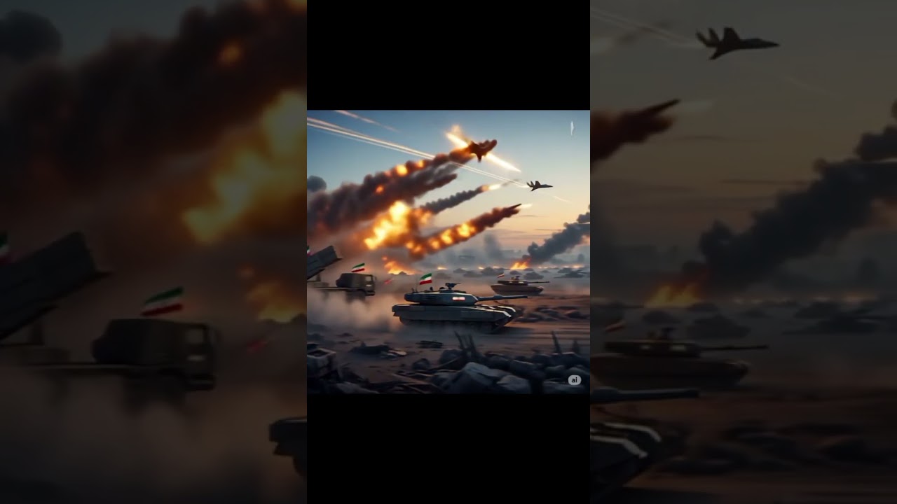 "Steel on the Ground, Thunder in the Sky ⚔️🔥"IranianMilitary 