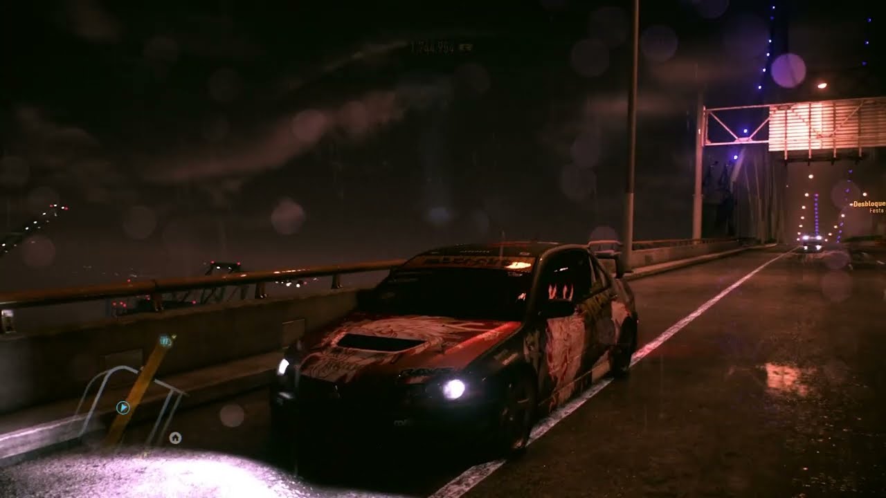 Mitsubishi Lancer Evolution IX Night Run - NFS 2015 Project Unite