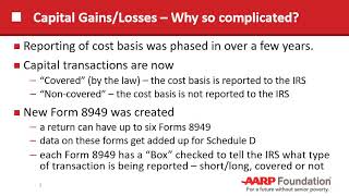 Broker Statements - Form 8949 Box Codes