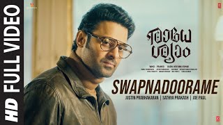 Full Video: Swapnadoorame Song | Radhe Shyam | Prabhas,Pooja Hegde | Justin Prabhakaran | Joe Paul