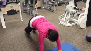 Alicia Modified Squat Thrust