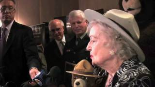 BETTY WHITE BECOMES HONORARY FOREST RANGER