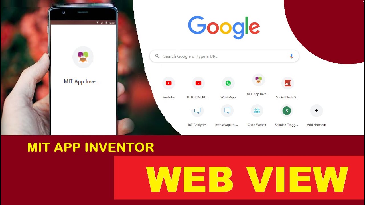mit app inventor webview - YouTube