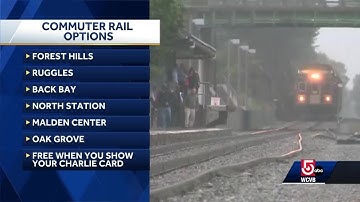 MBTA urges riders to use commuter rail during Orange Line shutdown