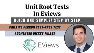 Unit root tests in Eviews - Stationarity screenshot 5