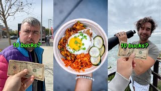 Asking Chefs to Cook $10 Budget Meals Compilation | Part 1