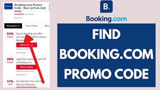 How To Find Booking.Com Promo Code (2023)