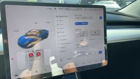 VG - How to set power folding mirrors for a Tesla Model 3 / Y