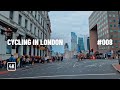 Cycling in London 4K - Battersea - South Bank - Waterloo - Tower Bridge
