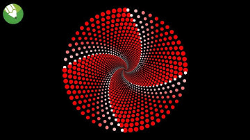 🐞Spiral Dots pattern design coreldraw | 💯Spiral design coreldraw | #viral
