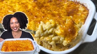 Top WINNING MAC & CHEESE 🏆 EASIET, CREAMIEST, Oven-Baked Mac & Cheese NO Velvetta!