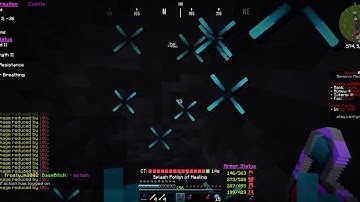 hacker hitting through blocks