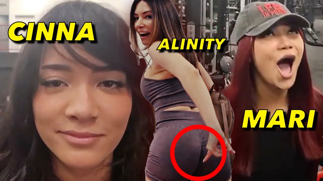 Cinna, Alinity & Mari FREAKY AHH GYM STREAM