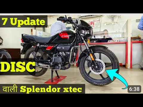 Hero Splender Plus Xtec 2.0 Disc brake ke sath || full Details Review ...