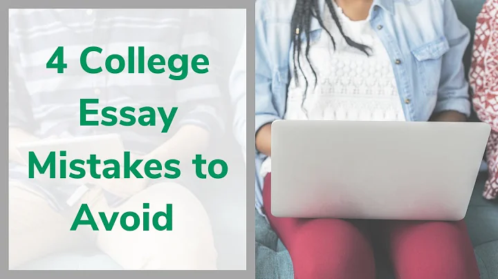 Four College Essay Mistakes to Avoid