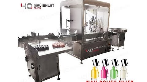 how to fill nail polish bottles丨 monoblock filling machine for nail polish
