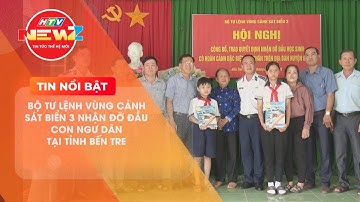 BỘ TƯ LỆNH VÙNG CẢNH SÁT BIỂN 3 NHẬN ĐỠ ĐẦU CON NGƯ DÂN TẠI TỈNH BẾN TRE