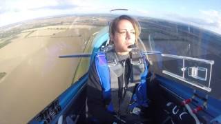 Extra 300L low pass and roll Amelie Windel Aerobatics