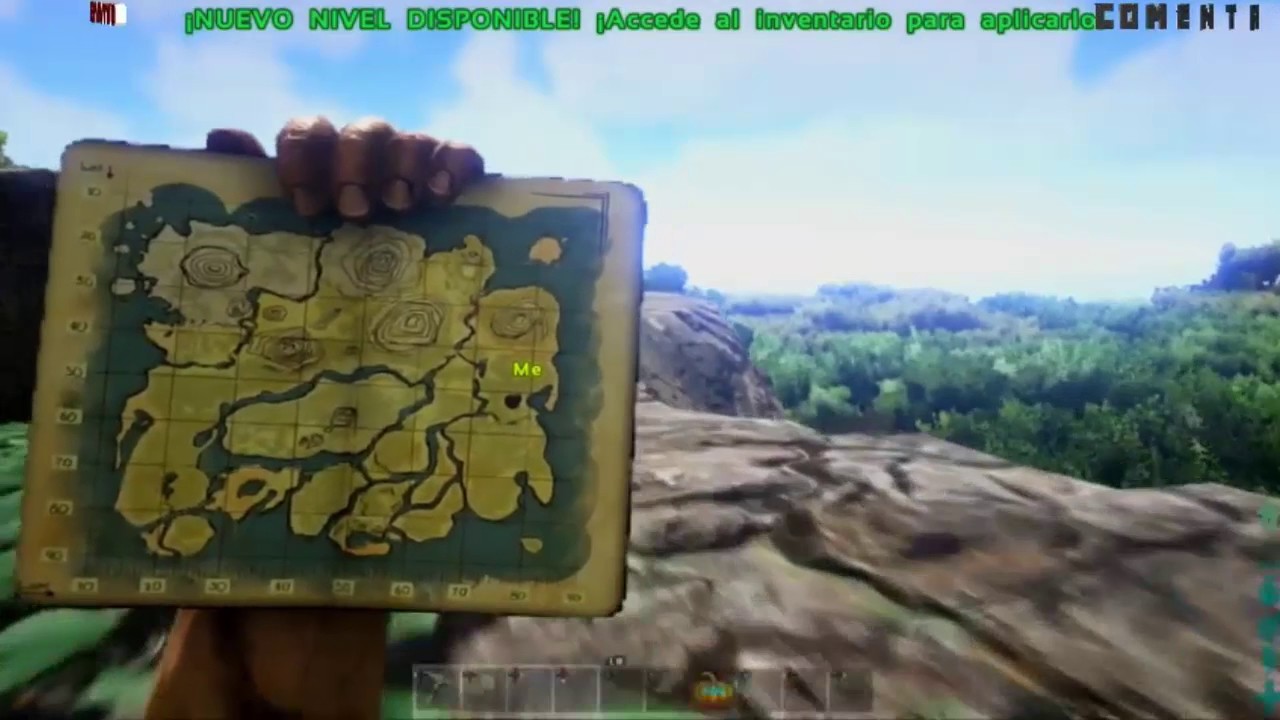 ARK: Xbox One/PS4 - como poner tu Ubicacion en el mapa - YouTube