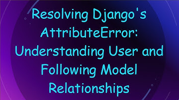 Resolving Django