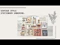 Vintage Style Stationery | Your Creative Studio Unboxing - October 2020