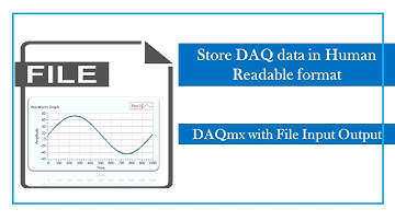 DAQmx with File Input Output | LabVIEW Programming | (Nitesh Pradhan)