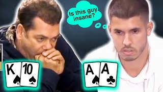 This Guy Gets Involved in the Craziest Poker Hands! | Francisco Mixes It Up in High Stakes $50/$100