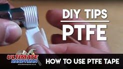How to use PTFE tape - Ultimate Handyman DIY tips