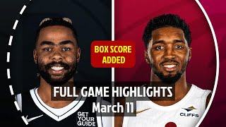 Brooklyn Nets vs Cleveland Cavaliers | Full Game Highlights | 11 March 2025