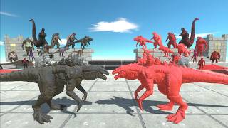 Dark Monster vs Red Blood Itself - Animal Revolt Battle Simulator