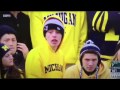 Michigan vs. Michigan State 2015 Fan flips off camera