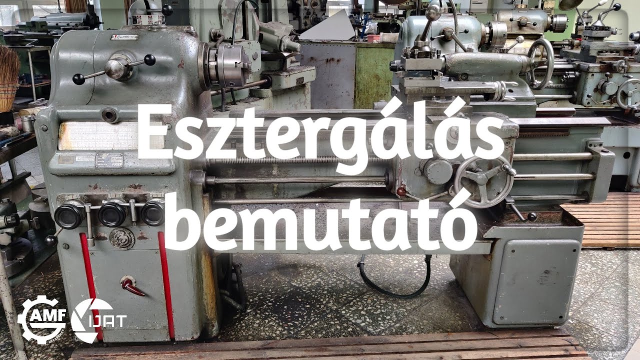 Esztergálás bemutató
