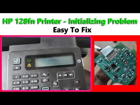 HP 128fn Printer - Initializing Problem II (HP LaserJet Pro MFP M126NW)