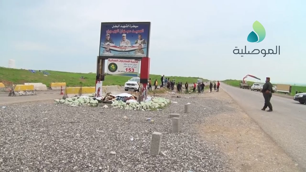 محافظ نينوى يزور سيطرة الشهيد سبهان الجبوري ويؤكد على منع دخول اي وافد  الا بعد قضاءه مدة الحجر