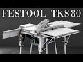 Festool Saw Stop TKS 80 Review (and Custom Shop Cart)