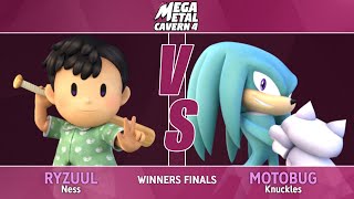MMC4 - Ryzuul (Ness) Vs. Motobug (Knuckles) P+ Top 8 Winners Finals