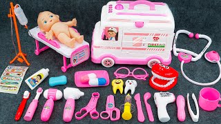 64 Minutes Satisfying with Unboxing Cute Pink Ambulance Baby Doll, Doctor Toy Play Set | Review Toys by Miniature House 25,084 views 3 days ago 1 hour, 4 minutes